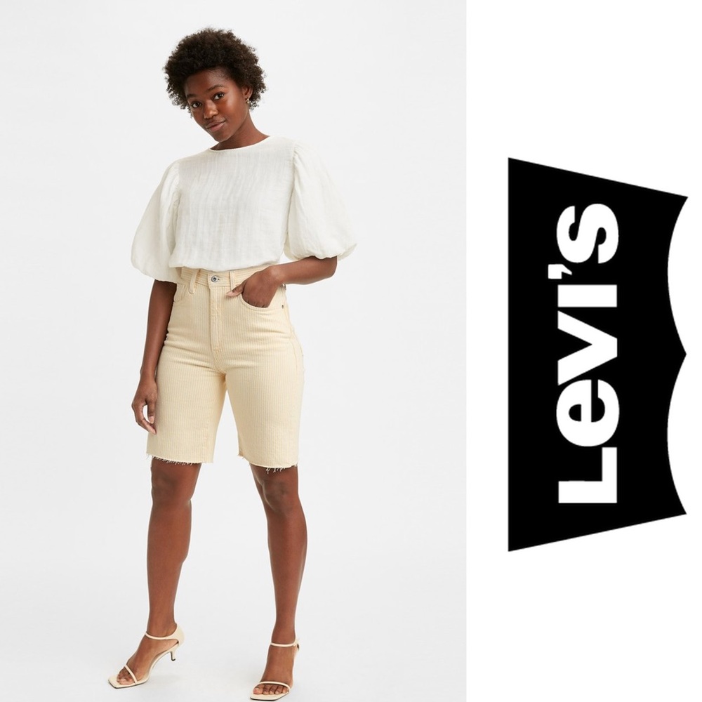 Levi’s Made & crafted column High-rise short - Picture 2 of 8